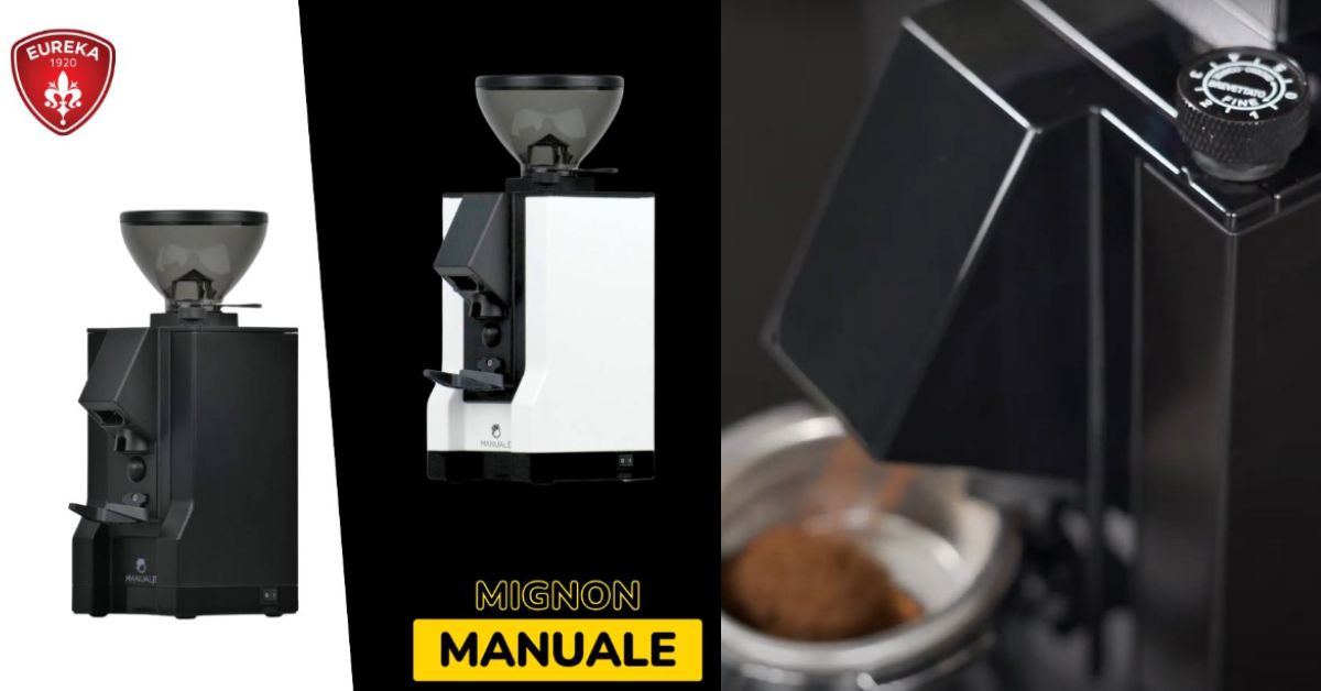 Máy xay cà phê hạt Eureka Mignon Manuale – lựa chọn lý tưởng cho người mới bắt đầu