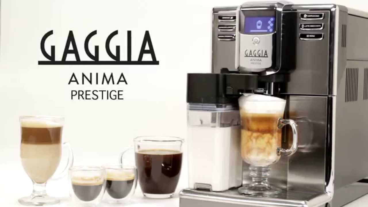 Máy pha cafe cappuccino tự động Gaggia Anima Prestige tích hợp bình sữa pha cappuccino tự động