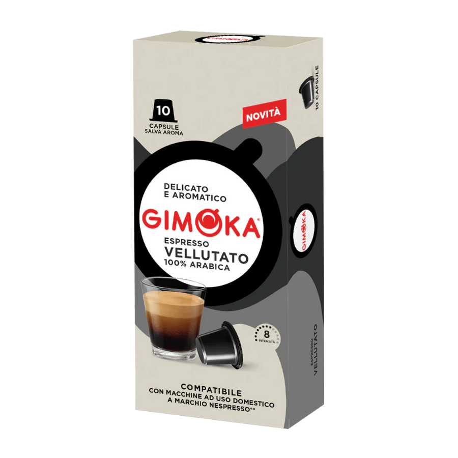 Gimoka Vellutato 5.5gr, dùng cho máy Nespresso