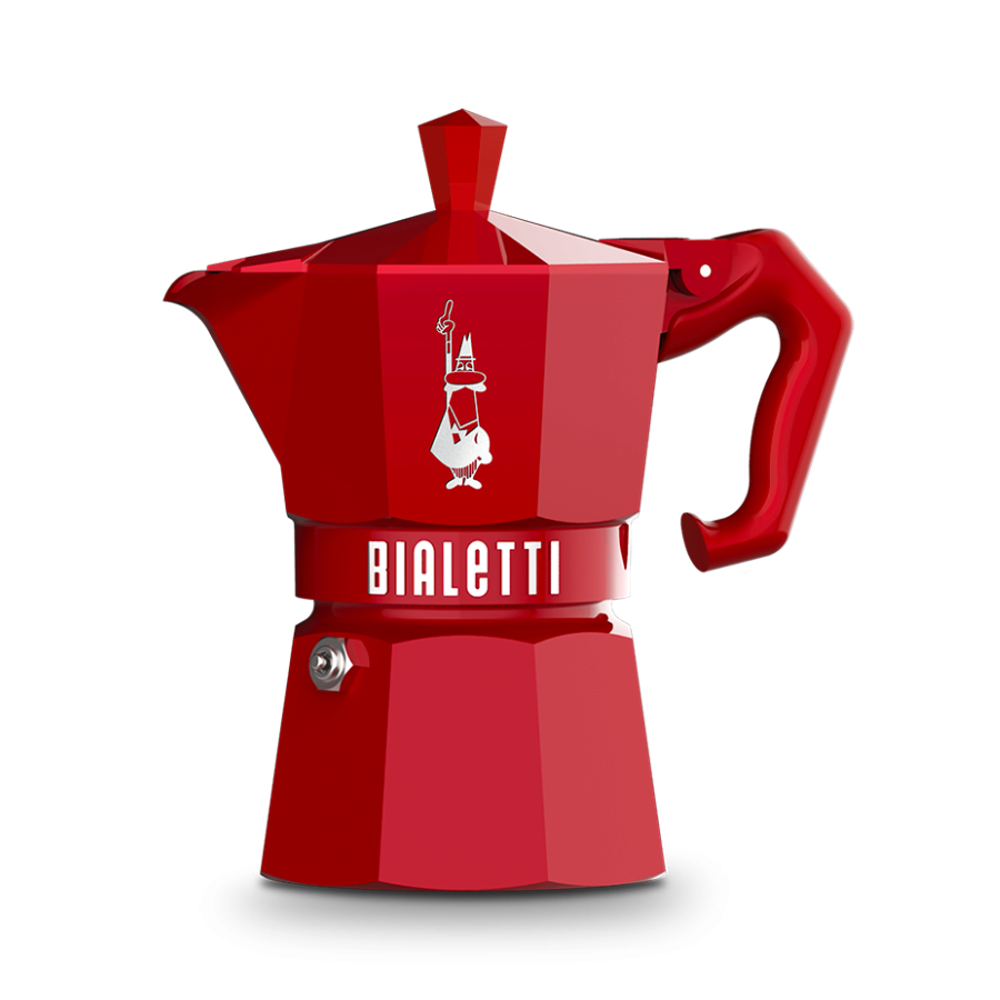 BIALETTI MOKA EXCLUSIVE RED 6 CUP