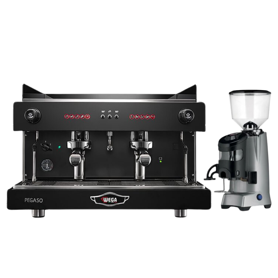Combo Wega Pegaso 2 group + Eureka Zenith 60M